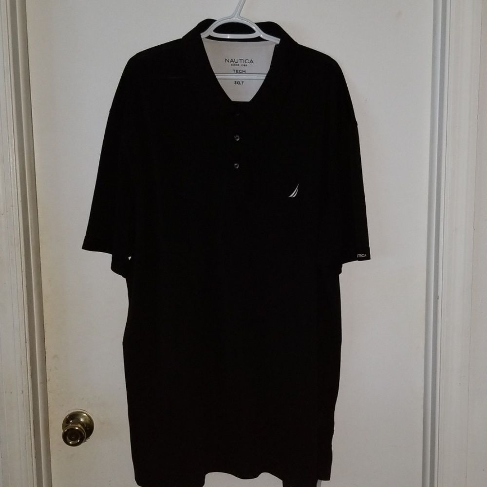 Nautica Tech Pique Polo 3XLT
